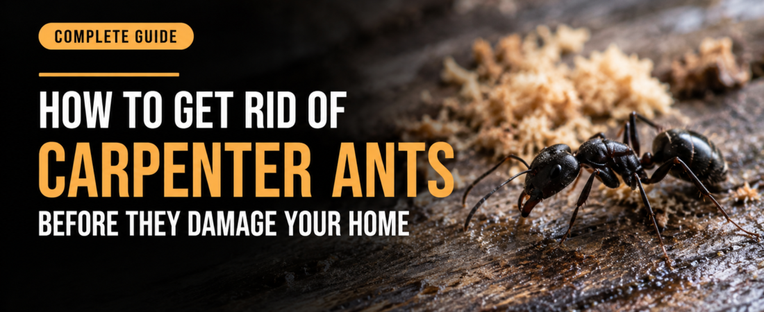 How to Get Rid of Carpenter Ants Before They Damage Your Home